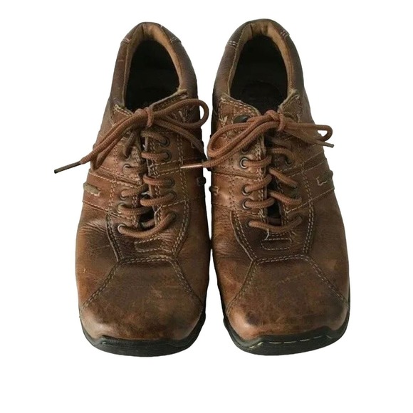 DR. MARTENS DOC 8A99 Shoes Brown 6 Eye Lace-Up Oxfords Mens US 5 Womens 7